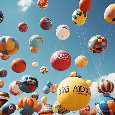 balon udara iklan Makassar terpercaya